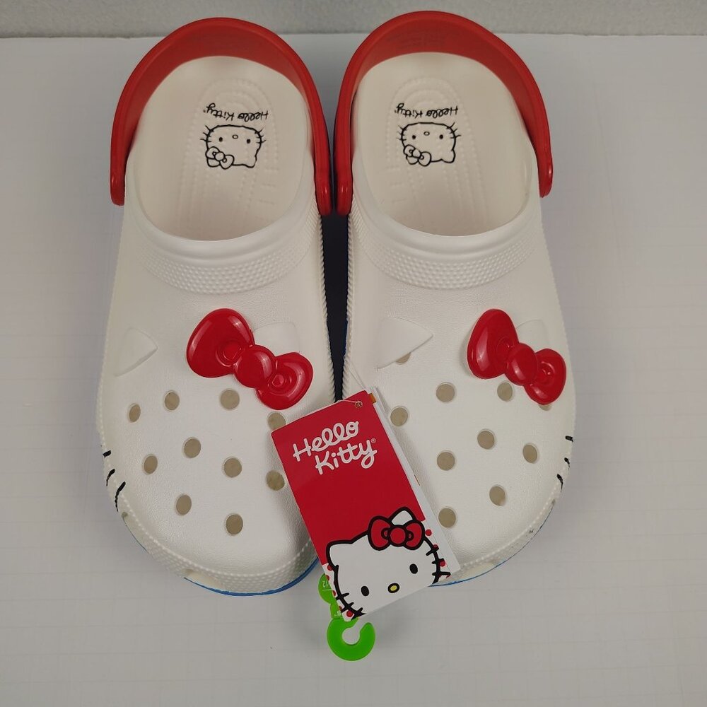 Nwt Hello Kitty I Am Classic Clog Crocs Mens 12 W… - image 2